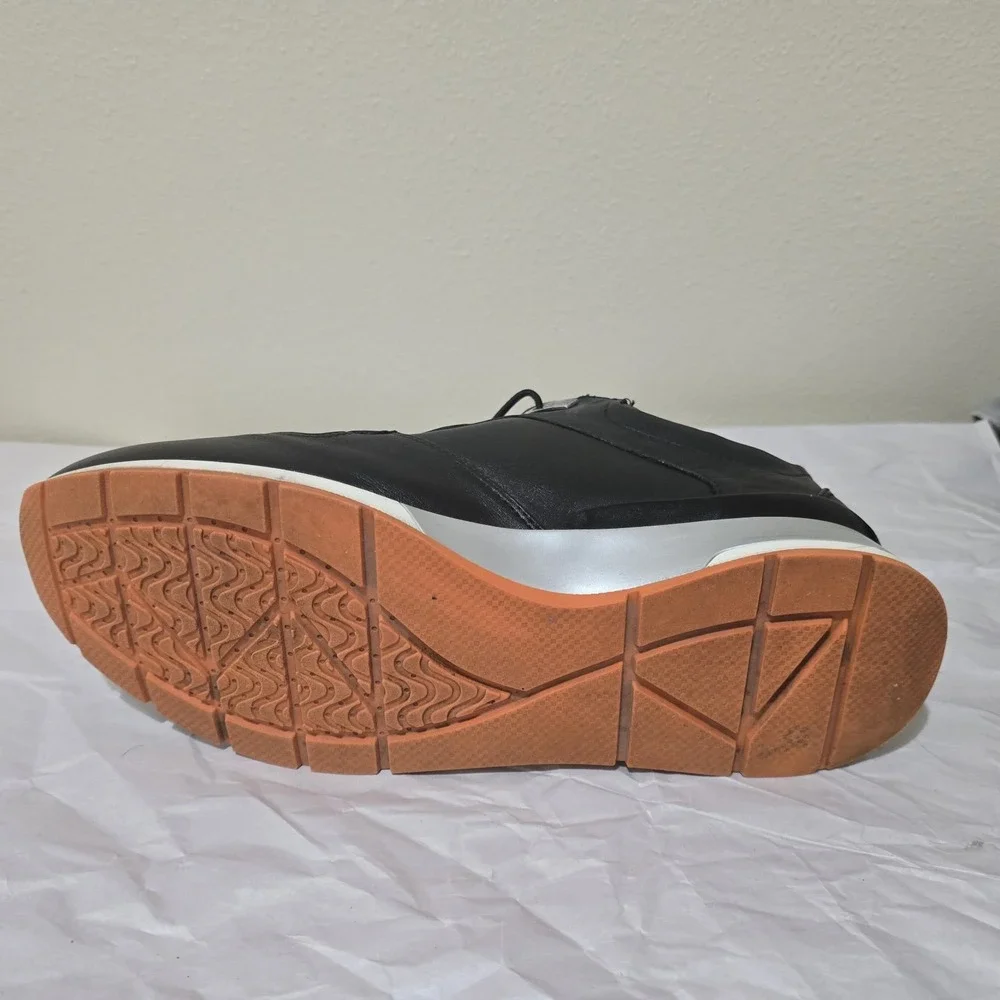 Villawang comfort lace up Men's Sneakers 10.5 black